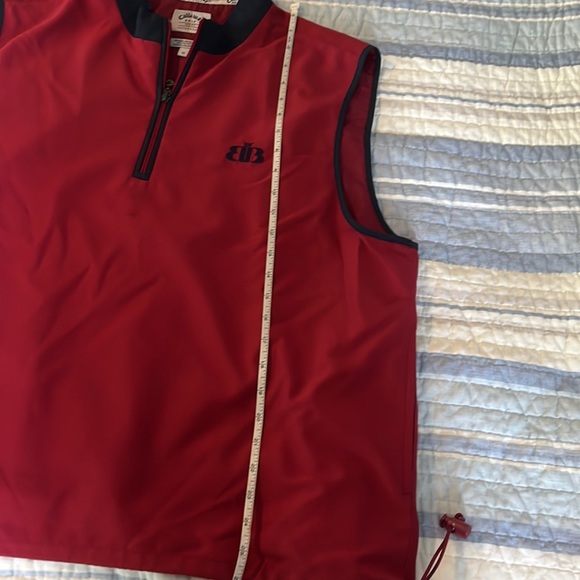 Callaway golf vest Men’s M Red - Picture 8 of 14